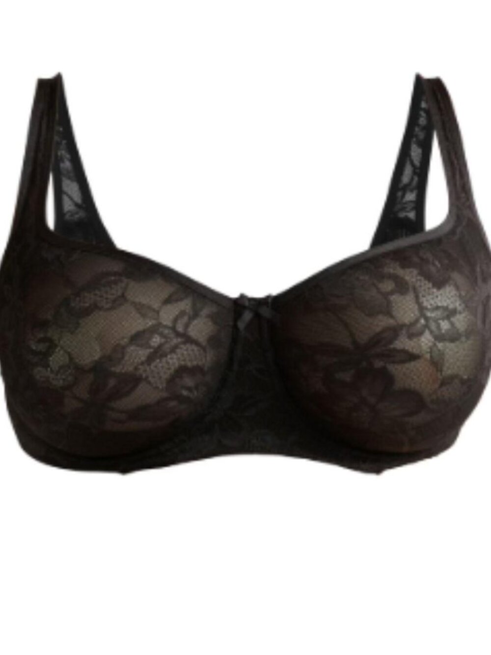 Joyspun Women's & Women's Plus Unlined Lace Balconette Bra sz XXXL